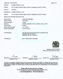 Qualitätszertifikat