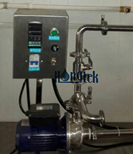 Prüfung der verschmutzten Filterhaltung