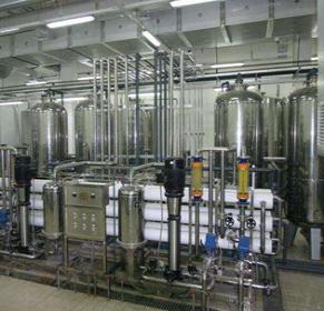 Reinst-/deionisiertes Wasserfiltration