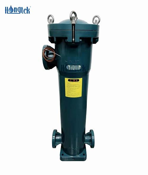 Verstärktes PP-Filterbeutelgehäuse der PPC-Serie, Größe Nr. 2, säure- und alkalibeständig