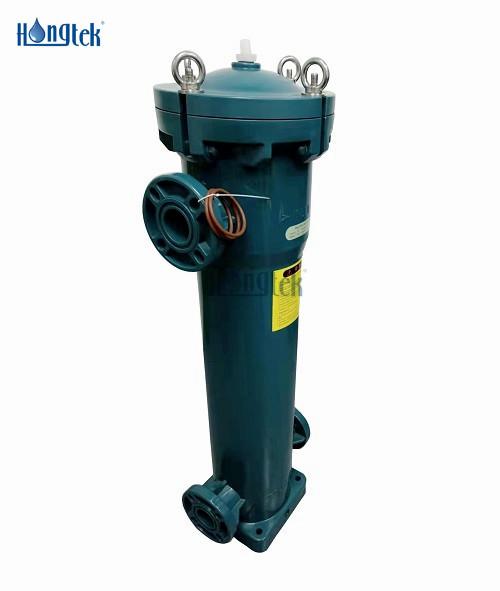 PPF-Polypropylen-Filtergehäuse mit mehreren Kartuschen aus Kunststoff der Serie PPF